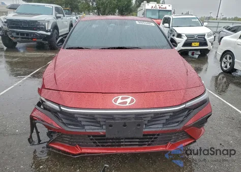 2025 Hyundai Elantra Sel Sport z USA, uszkodzony, nr VIN KMHLM4DG0SU913364